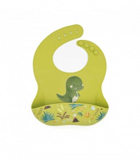 پیشبند سیلیکونی ساسی طرح دایناسور