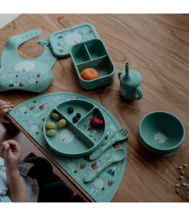 کاسه کودک سیلیکونی ساسی طرح حیوانات