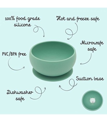 کاسه کودک سیلیکونی ساسی طرح حیوانات