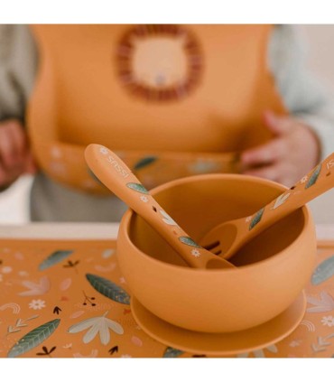 کاسه کودک سیلیکونی ساسی طرح حیوانات