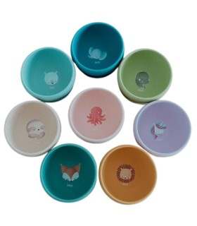 کاسه کودک سیلیکونی ساسی طرح حیوانات