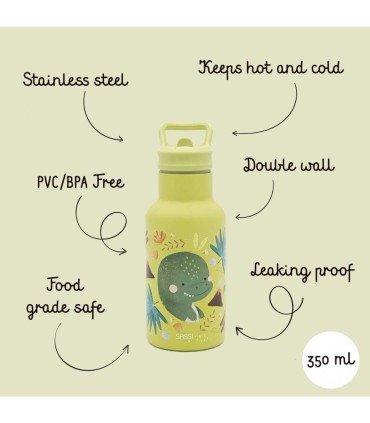 قمقمه دوجداره کودک 350 میلی لیتری ساسی