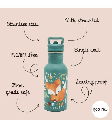 قمقمه کودک 500 میلی لیتر ساسی