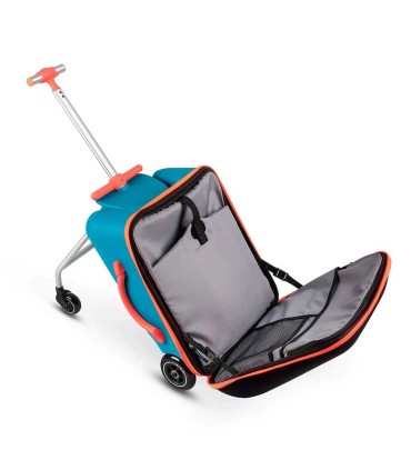 چمدان سوار شدنی 3 در 1 آبی اقیانوسی مایکرو