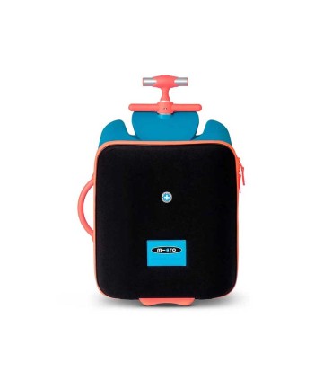 چمدان سوار شدنی 3 در 1 آبی اقیانوسی مایکرو