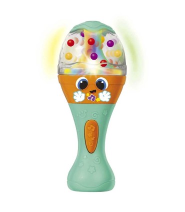 اسباب بازی جغجغه میکروفن دو قلو