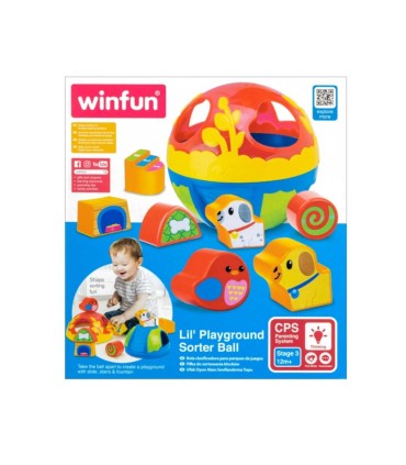 اسباب بازی توپ پازلی حیوانات وین فان