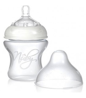 طلق 150 ميلي سيليكون نرم  SoftFlex™ Natural Nurser™ Nuby 