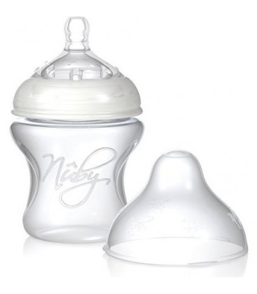 طلق 150 ميلي سيليكون نرم  SoftFlex™ Natural Nurser™ Nuby 