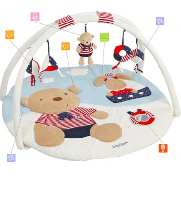 تشک بازي آينه و آويز دار Baby Fehn Ocean Club