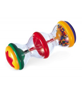 جغجغه استوانه دانه رنگی Tolo