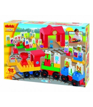 پازل 98 تیکه قطار حروف الفبا Ecoiffier