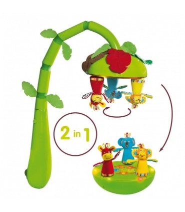 آويز تخت سبز با قابلیت جداشدن صفحه موزیکال BabyMoov