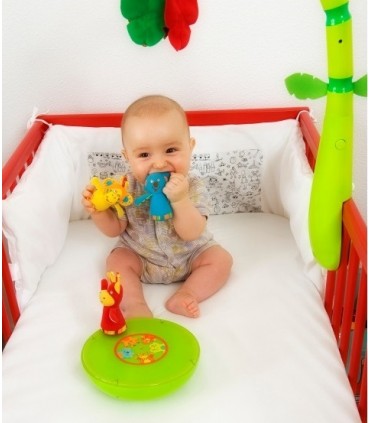 آويز تخت سبز با قابلیت جداشدن صفحه موزیکال BabyMoov