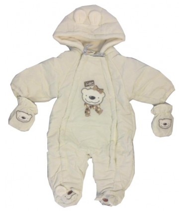 کاپشن سرهم سفید خرس