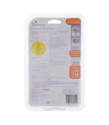 دماسنج اتاق و حمام اردک  Dreambaby