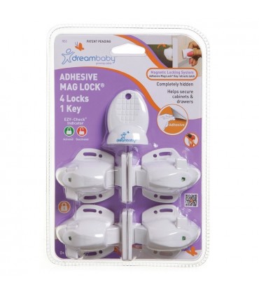 قفل مگنت 4 عددی با کلید Dreambaby