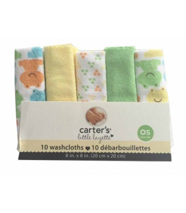 حوله کوچک 10عددی دست و صورت کارترز 