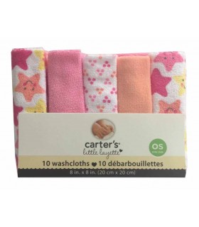 حوله کوچک 10عددی دست و صورت کارترز 