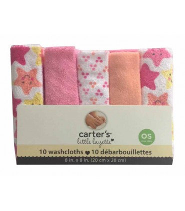 حوله کوچک 10عددی دست و صورت کارترز 