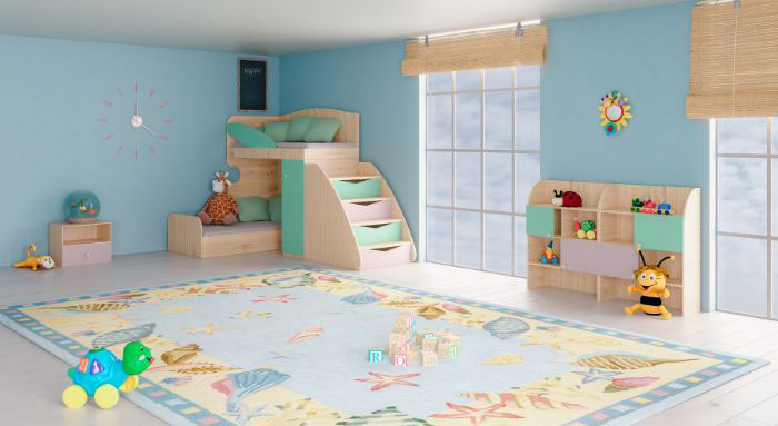 انتخاب رنگ اتاق کودک