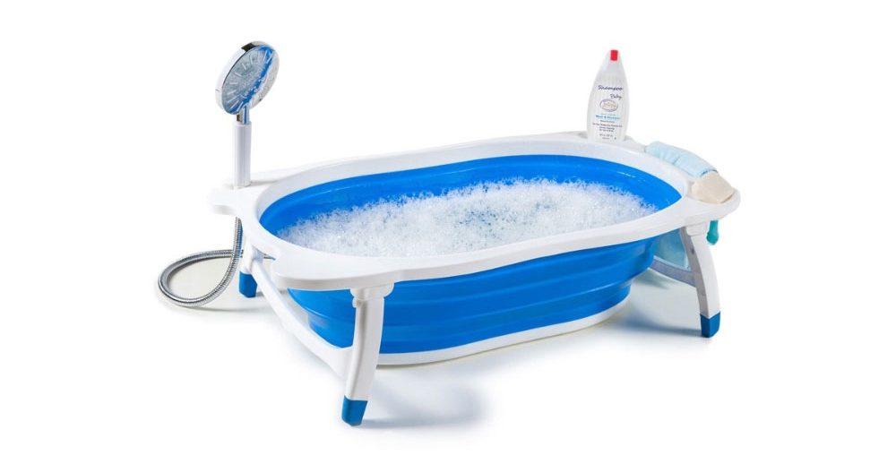 بهترین وان حمام تاشو برای نوزاد